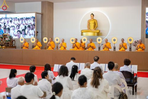 ภาพ No.148588:พิธีบุพเปตพลี, พิธีทอดผ้าป่า, พิธีไถ่ชีวิตโค 80 ตัว ให้ชีวิตสัตว์เป็นทาน ณ ศูนย์ปฎิบัติธรรมภาคใต้ อ.บางกล่ำ จ.สงขลา วันเสาร์ที่ 10 สิงหาคม พ.ศ. 2567