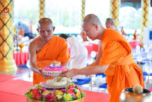 ภาพ No.210669:วันพฤหัสบดีที่ 13 มีนาคม พ.ศ. 2568  สมโภชพระประธานอุโบสถวัดป่าอุบลแก้ว จังหวัดอุบลราชธานี