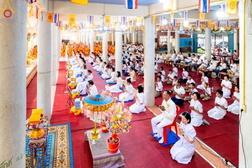 ภาพ No.189722:พิธีทอดผ้าป่าทำนุบำรุงศาสนสถาน ในโครงการธรรมยาตรา กตัญญูบูชา มหาปูชนียาจารย์ พระมงคลเทพมุนี(สด จนฺทสโร) พระผู้ปราบมาร อนุสรณ์สถาน 7 แห่ง ปีที่ 13 ณ วัดใหม่พิบูลย์ผล ต.บางเลน อ.สองพี่น้อง จ.สุพรรณบุรี วันที่ 5 มกราคม พ.ศ. 2568