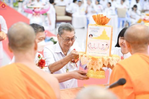 ภาพ No.246857:วันอาทิตย์ที่ 14 กันยายน พ.ศ. 2568 พิธีทอดผ้าป่า ซื้อดิน ปรับพื้นที่ลานธรรม  และพิธีกลั่นแผ่นดิน โปรยทราย สถาปนาองค์พระเจดีย์ เพื่อสร้างสันติภาพโลก  ณ ศูนย์ปฏิบัติธรรมสระบุรี อ.พระพุทธบาท จ.สระบุรี