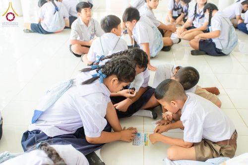 ภาพ No.183921:วันรวมพลังเด็กดี V-Star ผู้นำฟื้นฟูศีลธรรมโลก ครั้งที่ 17 ประจำปี 2567 จังหวัดราชบุรี ในวันที่ 26 พฤศจิกายน พ.ศ. 2567 ณ ศูนย์อบรมเยาวชนผาสุกวนิช อำเภอเมือง จังหวัดราชบุรี