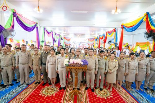 ภาพ No.88007:การลงพื้นที่ตรวจเยี่ยมและติดตามผลการดำเนินงาน โครงการสร้างความปรองดองสมานฉันท์ โดยใช้หลักธรรมทางพระพุทธศาสนา "หมู่บ้านรักษาศีล5" จังหวัดปทุมธานี