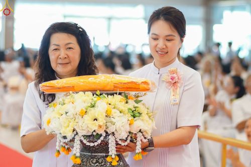 ภาพ No.128860:พิธีทอดผ้าป่าฉลองมหารัตนเจดีย์สิริปทุมสวรรค์ ณ ศูนย์ปฏิบัติธรรมภาคใต้ อ.บางกล่ำ จ.สงขลา วันที่ 10 มีนาคม พ.ศ. 2567