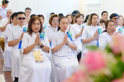 ภาพ No.144711:พิธีประดิษฐานลูกนิมิตมหาสมบัติ ผูกสีมาสถาปนาอุโบสถ บูชาธรรม ๘๐ ปี หลวงพ่อธัมมชโย วันอาทิตย์ที่ ๓๐ มิถุนายน พ.ศ. ๒๕๖๗ วัดพระธรรมกายนิวเจอร์ซี ประเทศสหรัฐอเมริกา