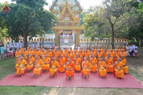 พิธีบรรพชาอุปสมบท ณ วัดเกาะแก้วประชานุรักษ์ ต.ชัยนาม อ.วังทอง จ.พิษณุโลก ในโครงการบรรพชาอุปสมบท บูชาธรรมมหาปูชนียาจารย์ วันที่ 8 ธันวาคม พ.ศ. 2567
