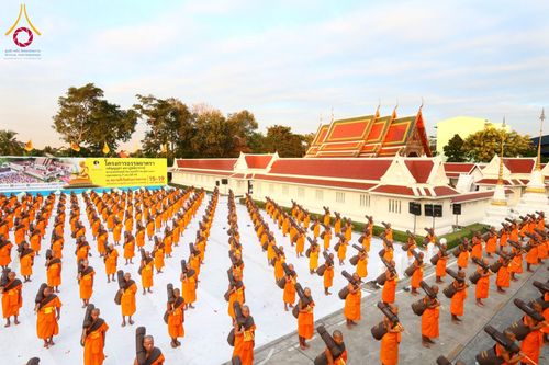 ภาพ No.197062:พระธรรมยาตราปฏิบัติธรรม และถ่ายภาพหมู่ประวัติศาสตร์ ณ วัดโบสถ์(บน) ตำบลบางคูเวียง อำเภอบางกรวย จังหวัดนนทบุรี ในโครงการธรรมยาตรา กตัญญูบูชา มหาปูชนียาจารย์ พระมงคลเทพมุนี(สด จนฺทสโร) พระผู้ปราบมาร อนุสรณ์สถาน 7 แห่ง ปีที่ 13 วันที่ 18 มกราคม พ.ศ. 2568