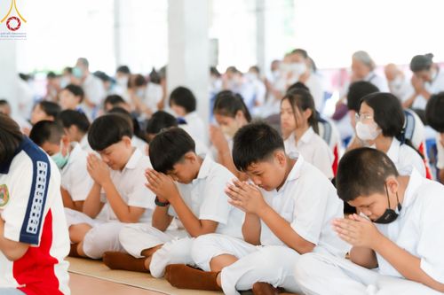 ภาพ No.108570:พิธีทอดผ้าป่าทำนุบำรุงศาสนสถาน ณ วัดบางช้างใต้ ต.บางช้าง อ.สามพราน จ.นครปฐม วันที่ 9 มกราคม พ.ศ. 2567