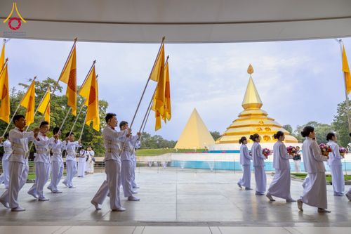 ภาพ No.244537:วันเสาร์ที่ 6 กันยายน พ.ศ. 2568 พิธีเวียนประทักษิณ และวันทาสีมาของนาคธรรมทายาท โครงการอุปสมบทหมู่บูชาธรรมครบรอบ 108 ปี วันครูผู้ค้นพบวิชชาธรรมกาย ณ โบสถ์พระไตรปิฎก วัดพระธรรมกาย