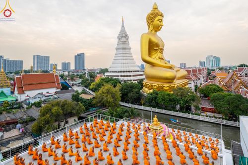 ภาพ No.118992:คณะพุทธบุตรธรรมยาตราร่วมปฏิบัติธรรม และถ่ายภาพหมู่ประวัติศาสตร์ ในโครงการธรรมยาตราฯ ปีที่ 12  วันที่ 25 มกราคม พ.ศ. 2567  ณ อาคารธรรมยาตรา กตัญญูบูชามหาปูชนียาจารย์  ตรงข้ามวัดปากน้ำภาษีเจริญ จ.กรุงเทพมหานคร