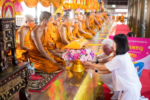 ภาพ No.108932:พิธีทอดผ้าป่าทำนุบำรุงศาสนสถาน ณ วัดสรรเพชญ ต.ยายชา อ.สามพราน จ.นครปฐม วันที่ 9 มกราคม พ.ศ. 2567