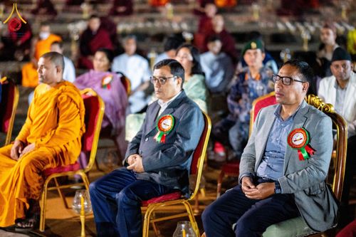 ภาพ No.210483:วันเสาร์ที่ 8 มีนาคม พ.ศ. 2568 พิธีจุดประทีป โครงการบรรพชาสามเณรชาวเนปาล 500 รูป ณ ชาตสถานอุทยานลุมพินีวัน ที่ประสูติขององค์สมเด็จพระสัมมาสัมพุทธเจ้า ลุมพินี ประเทศเนปาล
