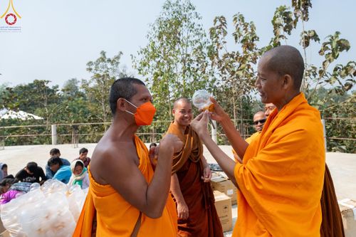 ภาพ No.127174:Photo Story ปฐมบรรพชาชาวพุทธมาร์มา เริ่ม วันที่ 2 กุมภาพันธ์ พ.ศ. 2567 ณ วัดธัมจักร อรัญกุฏิ เมืองรัมการ์ คาร์กาชารี บังกลาเทศ