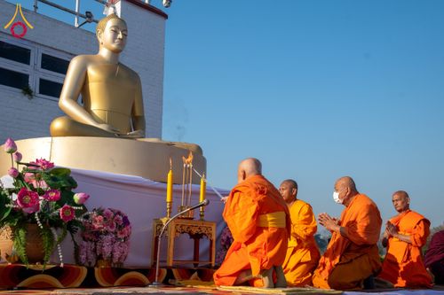 ภาพ No.130468:พิธีบรรพชาธรรมทายาท ในโครงการบรรพชา 1,250 รูป ณ แดนประสูติ สวนลุมพินี ประเทศเนปาล วันที่ 9 มีนาคม พ.ศ. 2567