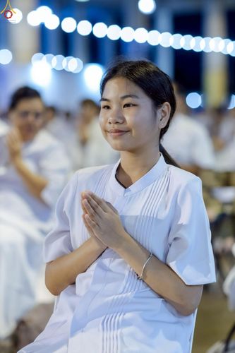 ภาพ No.244408:วันที่ 7 กันยายน พ.ศ. 2568 พิธีฉลองชัยสวดมนต์บทธัมมจักกัปปวัตตนสูตร 7,681,108,108 จบ ณ มหารัตนวิหารคด วัดพระธรรมกาย