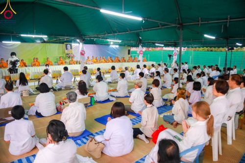 ภาพ No.109181:พิธีถวายภัตตาหารเป็นสังฆทาน แด่คณะพระธรรมยาตราฯ วันที่ 10 มกราคม พ.ศ. 2567 ณ อนุสรณ์สถานคลองบางนางแท่น อ.สามพราน จ.นครปฐม