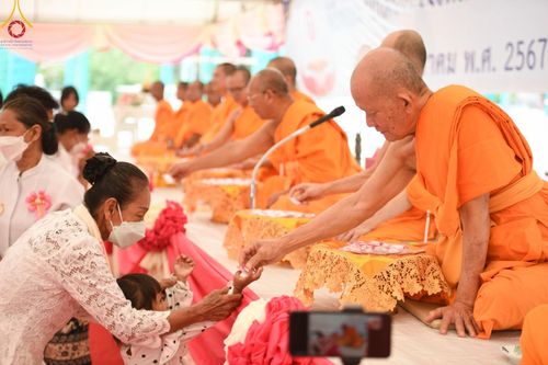 ภาพ No.137064:พิธีทอดผ้าป่าโครงสร้างเหล็กค้ำฟ้ามหามงคล อาคาร 80 ปี หลวงพ่อธัมมชโย ณ ศูนย์ปฏิบัติธรรมวิหารแดง ต.เจริญธรรม อ.วิหารแดง จ.สระบุรี วันที่ 19 พฤษภาคม พ.ศ. 2567