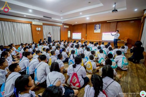 ภาพ No.271177:วันที่ 18 พฤศจิกายน พ.ศ. 2568 รวมพลังเด็กดี V-Star ผู้นำฟื้นฟูศีลธรรมโลก ประจำปี 2568 จังหวัดราชบุรี ณ ศูนย์อบรมเยาวชนผาสุกวนิช