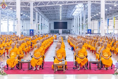 ภาพ No.151165:พิธีบูชาข้าวพระ ในวันอาทิตย์ต้นเดือน วันที่ 1 กันยายน พ.ศ. 2567 ณ สภาธรรมกายสากล วัดพระธรรมกาย