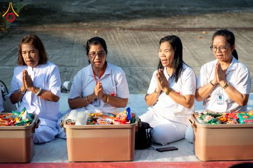 ภาพ No.208459:พิธีถวายสังฆทานแด่คณะสงฆ์ 323 วัด ปีที่ 21 ครั้งที่ 174 พิธีมอบกองทุนหนุนแรงใจช่วยครูใต้ ปีที่ 18 ครั้งที่ 138 และพิธีทำบุญอุทิศส่วนกุศลให้ผู้วายชนม์ ณ วัดบุณณาราม(วัดโคกงู) จ.นราธิวาส วันเสาร์ที่ 15 กุมภาพันธ์ พ.ศ.2568