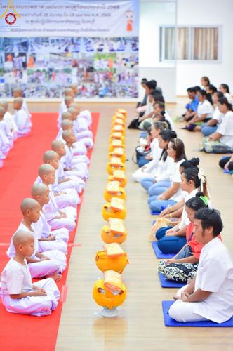 ภาพ No.216494:วันอังคารที่ 8 เม.ย. พ.ศ. 2568 พิธีบรรพชาสามเณร ณ ศูนย์ปฏิบัติธรรมเขาคิชฌกูฏ จันทบุรี