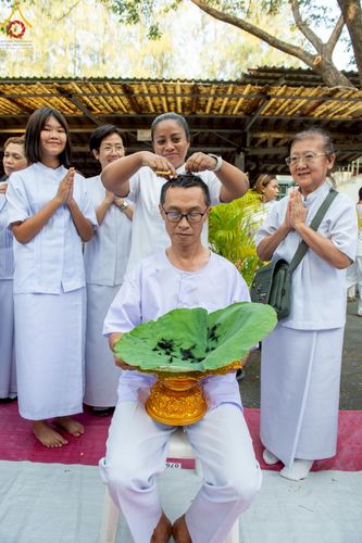 ภาพ No.216690:วันอาทิตย์ที่ 6 เมษายน พ.ศ. 2568 พิธีตัดปอยผม และปลงผมนาคธรรมทายาท โครงการบวชบูชาธรรม81ปี หลวงพ่อธัมมชโย โครงการ 1 และ 2 โครงการนานาชาติ AEC&WAB รุ่น CEO (ผู้บริหาร) รุ่นที่4 ณ หมู่บ้านบรรลุธรรม วัดพระธรรมกาย