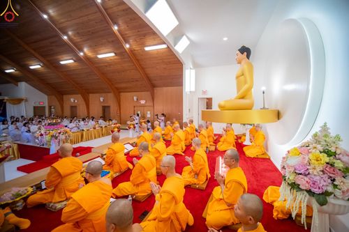 พิธีสมโภชพระประธาน "พระธรรมกาย" , พิธีเปิดไฟมงคลและเปิดไฟส่องสว่างรัศมีดวงธรรมพระประธาน "พระธรรมกาย" , พิธีทอดผ้าป่าภาคพื้น 19 วัดศูนย์สาขาภาคพื้นอเมริกา  และพิธีมุทิตาสักการะพระมหาเถระ พระเถระ ประจำปี 2566 วันอาทิตย์ที่ 15 ตุลาคม พ.ศ. 2566