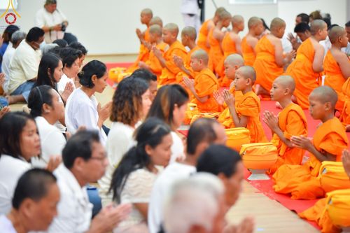 ภาพ No.133624:พิธีบรรพชาสามเณร ณ ศูนย์ปฏิบัติธรรมเขาคิชฌกูฏ จ.จันทบุรี วันที่ 4 เมษายน พ.ศ. 2567