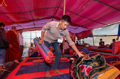 ภาพ No.127598:Photo Story ปฐมบรรพชาชาวพุทธมาร์มา Episode 2/5 วันที่ 6-7 กุมภาพันธ์ พ.ศ. 2567  โครงการบรรพชาครั้งประวัติศาสตร์ แห่งเทือกเขาจิตตะกอง  ครั้งแรกของชาวพุทธมาร์มา บังกลาเทศ บูชาธรรม 80 ปีหลวงพ่อธัมมชโย ณ วัดธัมจักร อรัญกุฏิ เมืองรัมการ์ คาร์กาชารี บังกลาเทศ