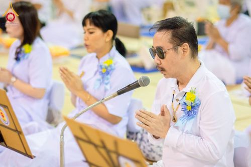 ภาพ No.120610:พิธีถวายภัตตาหารเป็นสังฆทาน แด่คณะพระธรรมยาตรา ปีที่ 12 วันที่ 29 มกราคม พ.ศ. 2567 ณ สภาธรรมกายสากล วัดพระธรรมกาย