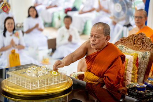 ภาพ No.310994:วันอาทิตย์ที่ 22 กุมภาพันธ์ พ.ศ. 2569 พิธีประดิษฐานพระประธาน “พระธรรมกาย” ณ ธุดงคสถานอำนาจเจริญ จังหวัดอำนาจเจริญ