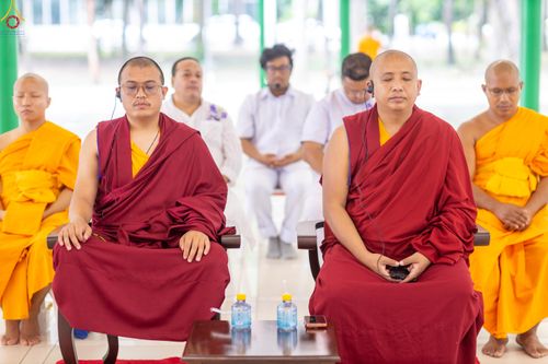 ภาพ No.328384:วันเสาร์ที่ 2 พฤษภาคม พ.ศ.2569 พิธีอุปสมบทสามเณรเตรียม DCI รุ่นที่ 23 ณ อุโบสถพระไตรปิฎก วัดพระธรรมกาย จังหวัดปทุมธานี