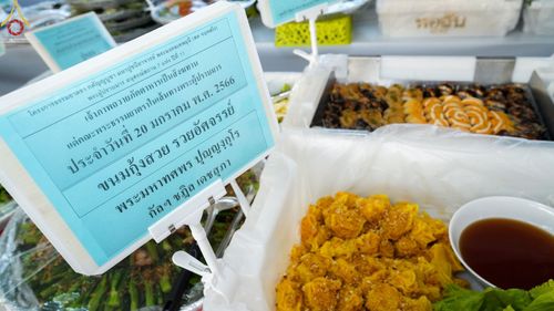 ภาพ No.72957:พิธีถวายภัตตาหารเป็นสังฆทาน แด่คณะพระธรรมยาตราฯ ในโครงการธรรมยาตรากตัญญูบูชา มหาปูชนียาจารย์ พระมงคลเทพมุนี(สด จนฺทสโร) พระผู้ปราบมาร อนุสรณ์สถาน 7 แห่ง ปีที่ 11 วันที่ 20 มกราคม พ.ศ. 2566