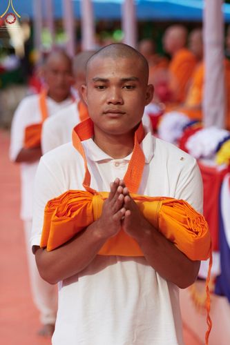 ภาพ No.64703:พิธีบรรพชาสามเณร โครงการบรรพชาสามเณร 500 รูป ประเทศบังกลาเทศ วันที่ 22 พฤศจิกายน พ.ศ. 2565