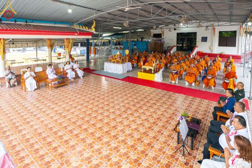 ภาพ No.311047:วันพฤหัสบดีที่ 26 กุมภาพันธ์ พ.ศ. 2569 พิธีถวายสังฆทานแด่คณะสงฆ์ 323 วัด ปีที่ 22 ครั้งที่ 182 พิธีมอบกองทุนหนุนแรงใจช่วยครูใต้ ปีที่ 19 ครั้งที่ 145 และพิธีทำบุญอุทิศส่วนกุศลให้ผู้วายชนม์