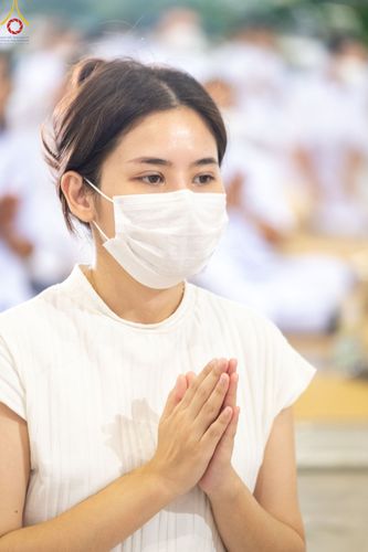 ภาพ No.81572:พิธีตักบาตร ข้าวสารอาหารแห้ง และพิธีบูชาข้าวพระ ณ สภาธรรมกายสากล วัดพระธรรมกาย วันเสาร์ที่ 3 มิถุนายน 2566