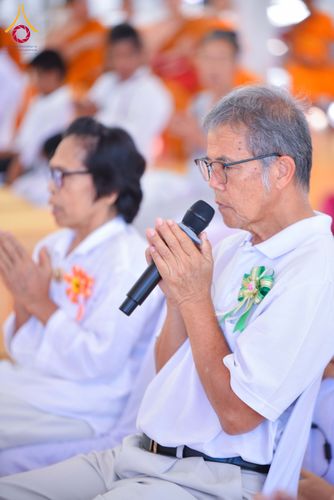 ภาพ No.313059:วันเสาร์ที่ 28 กุมภาพันธ์  พ.ศ. 2569 พิธีทอดผ้าป่าสามัคคีเพื่อสร้างอาคารที่พักสามเณร ณ ศูนย์ปฏิบัติธรรมสวนผึ้ง จ.ราชบุรี