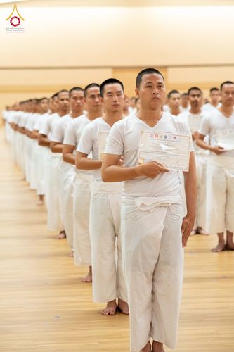 ภาพ No.351231:วันที่ 21 กันยายน พ.ศ. 2569 พิธีปิดโครงการบรรพชาพัฒนาคุณธรรม จริยธรรม  สำหรับนักเรียนนายสิบตำรวจ (นสต.) รุ่นที่ 16 ศูนย์ฝึกอบรมตำรวจภูธรภาค 1