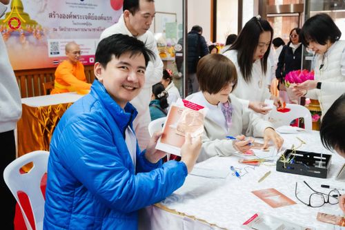 ภาพ No.316307:วันอาทิตย์ที่ 15 มีนาคม พ.ศ.2569 พิธีปฐมเริ่มหล่อองค์พระเจดีย์ เพื่อสร้างสันติภาพโลก บูชาธรรม ๘๒ ปี หลวงพ่อธัมมชโย  ณ วัดป่าธรรมกายนานาชาติโทชิหงิ ประเทศญี่ปุ่น