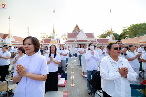 ภาพ No.296871:วันที่ 17 มกราคม พ.ศ. 2569 พิธีจุดประทีปถวายเป็นพุทธบูชา และบูชาธรรมมหาปูชนียาจารย์  ณ วัดโบสถ์บน ต.บางคูเวียง จ.นนทบุรี อนุสรณ์สถานลำดับที่ 4 สถานที่เกิดด้วยกายธรรม ในโครงการธรรมยาตรา กตัญญูบูชา มหาปูชนียาจารย์ พระมงคลเทพมุนี(สด จนฺทสโร) พระผู้ปราบมาร อ