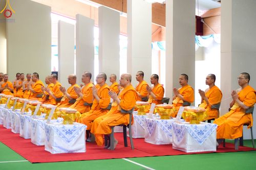 ภาพ No.91701:พิธีวิหารสังฆทาน เพื่อการเผยแผ่พระพุทธศาสนา วิชชาธรรมกายในทวีปยุโรป ในวาระอายุวัฒนมงคล 60 ปี พระวิเทศภาวนาธรรม วันอาทิตย์ที่ 22 ตุลาคม พ.ศ.2566 ณ วัดพระธรรมกายบาวาเรีย