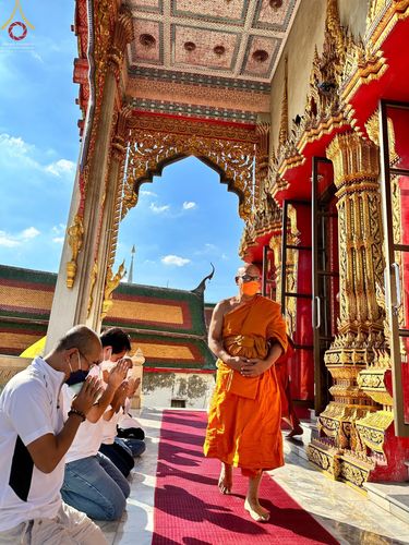 ภาพ No.66948:พิธีอุปสมบท วัดบางโฉลงใน จ.สมุทรปราการ รับบุญจัดงานโดย สำนักกัลยาณมิตรสากล เมื่อวันที่ 7 ธันวาคม พ.ศ. 2565