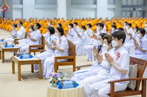 ภาพ No.90649:พิธีบำเพ็ญกุศลสวดพระอภิธรรม อุบาสกถาวร พรหมถาวร (อุบาสกผู้ปั้นพระ) วันอาทิตย์ที่ 15 ตุลาคม พ.ศ. 2566 ณ ห้องแก้วสารพัดนึก 1 สภาธรรมกายสากล วัดพระธรรมกาย จ.ปทุมธานี