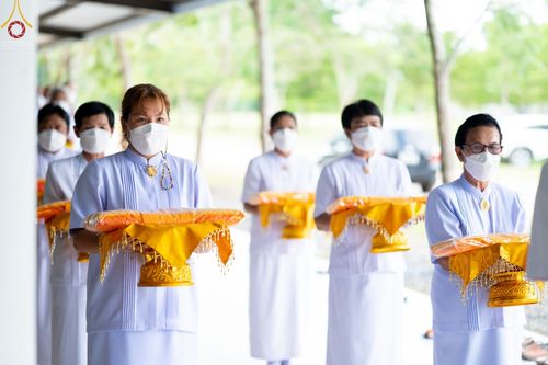 ภาพ No.65583:พิธีปลงผม และพิธีขอขมามอบผ้าไตร นาคธรรมทายาท ในโครงการอุปสมบทบูชาธรรม มหาปูชนียาจารย์ประจำปี 2565 ณ ศูนย์ปฏิบัติธรรมภาคใต้ บางกล่ำ จ.สงขลา วันที่ 19 พฤศจิกายน พ.ศ. 2565