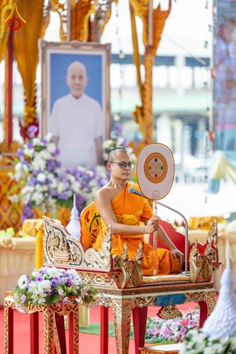 ภาพ No.316482:วันอาทิตย์ที่ 29 มีนาคม พ.ศ. 2569 พิธีทอดผ้าบังสุกุลและพิธีชำระร่าง โยมพ่อณรงค์ จินตมากุล  สิริอายุ 99 ปี 11 เดือน โยมบิดา พระครูปลัดรัตนวีรวัฒน์ (รังสฤษดิ์ อิทฺธิจินตโก) ที่ปรึกษาเจ้าคณะจังหวัดปทุมธานี เจ้าอาวาสวัดพระธรรมกาย  ณ ฌาปนสถานชั่วคราว ทางเข้า 