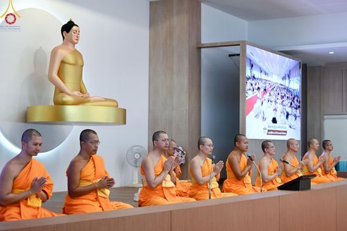 ภาพ No.148701:พิธีบุพเปตพลี, พิธีทอดผ้าป่า, พิธีไถ่ชีวิตโค 80 ตัว ให้ชีวิตสัตว์เป็นทาน ณ ศูนย์ปฎิบัติธรรมภาคใต้ อ.บางกล่ำ จ.สงขลา วันเสาร์ที่ 10 สิงหาคม พ.ศ. 2567