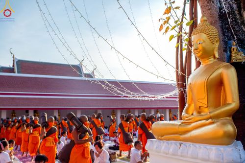 ภาพ No.110505:พิธีต้อนรับพระธรรมยาตรา ในโครงการธรรมยาตรากตัญญูบูชา มหาปูชนียาจารย์ พระมงคลเทพมุนี(สด จนฺทสโร) พระผู้ปราบมาร อนุสรณ์สถาน 7 แห่ง ปีที่ 12 วันที่ 11 มกราคม พ.ศ. 2567 ณ อนุสรณ์สถานลำดับที่ 3 สถานที่เกิดใหม่ในเพศสมณะ วัดสองพี่น้อง จ.สุพรรณบุรี