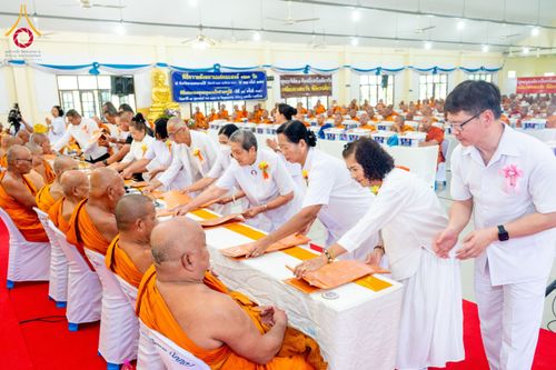 ภาพ No.208571:พิธีถวายสังฆทานแด่คณะสงฆ์ 323 วัด ปีที่ 21 ครั้งที่ 174 พิธีมอบกองทุนหนุนแรงใจช่วยครูใต้ ปีที่ 18 ครั้งที่ 138 และพิธีทำบุญอุทิศส่วนกุศลให้ผู้วายชนม์ ณ วัดบุณณาราม(วัดโคกงู) จ.นราธิวาส วันเสาร์ที่ 15 กุมภาพันธ์ พ.ศ.2568