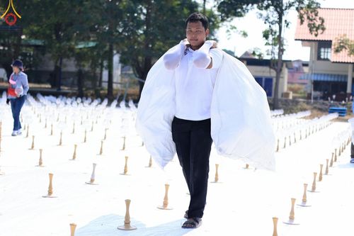 ภาพ No.112567:V.11 สามารถ การเตรียมงาน เก็บงาน การรับบุญของเจ้าหน้าที่หน่วยงานต่างๆ เพื่อโครงการธรรมยาตรา กตัญญูบูชา มหาปูชนียาจารย์ พระมงคลเทพมุนี (สด จนฺทสโร) พระผู้ปราบมาร อนุสรณ์สถาน 7 แห่ง ปีที่ 12 ระหว่างวันที่ 2 - 31 มกราคม พ.ศ.2567