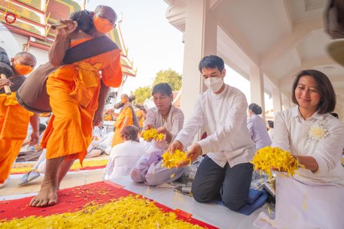 ภาพ No.113220:พิธีต้อนรับพระธรรมยาตรา ปีที่ 12 วันที่ 15 มกราคม พ.ศ. 2567 ณ วัดโบสถ์บน จ.นนทบุรี