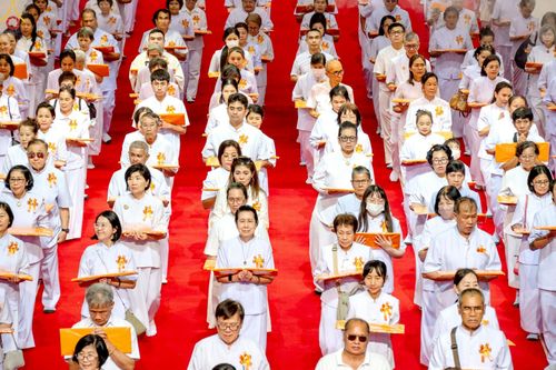 ภาพ No.251673:วันที่ 10 ตุลาคม พ.ศ. 2568 พิธีทอดผ้าป่าสมทบกฐินวัดพระธรรมกาย และสมทบกฐิน 30,000 กว่าวัดทั่วประเทศ ครั้งที่ 3 ณ สภาธรรมกายสากล วัดพระธรรมกาย